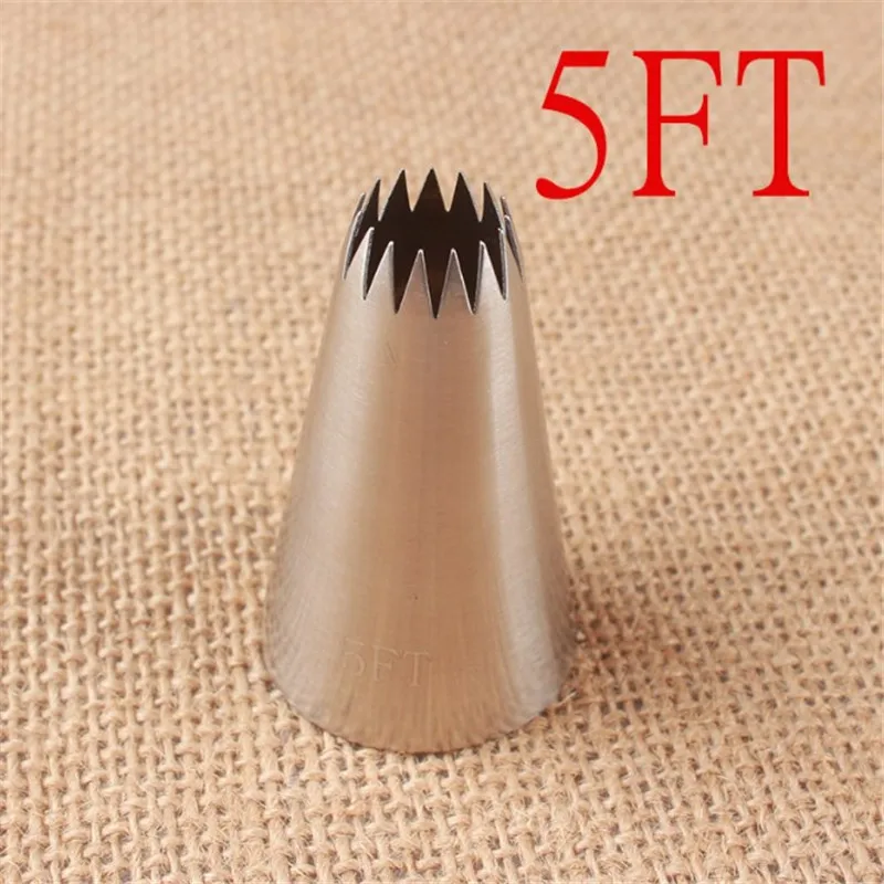 4YANG 5FT# Stainless Steel Cream Cupcake Pastry Nozzles Puffing Cookie Cake Decorating Icing Piping Tips Baking Tools
4YANG 5FT# Stainless Steel Cream Cupcake Pastry Nozzles Puffing Cookie Cake Decorating Icing Piping Tips Baking Tools