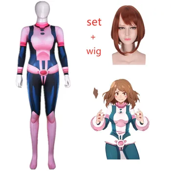 OCHACO URARAKA girls Costume for Children clothes set with wig cosplay Halloween party for Kids Girls Gifts My Hero Academia
OCHACO URARAKA girls Costume for Children clothes set with wig cosplay Halloween party for Kids Girls Gifts My Hero Academia