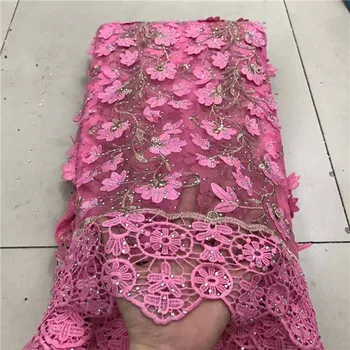 Rose gold high grade tulle lace African French fabric with embroidery cord lace borders lasher diamonds 5yards/PC hot sale
Rose gold high grade tulle lace African French fabric with embroidery cord lace borders lasher diamonds 5yards/PC hot sale