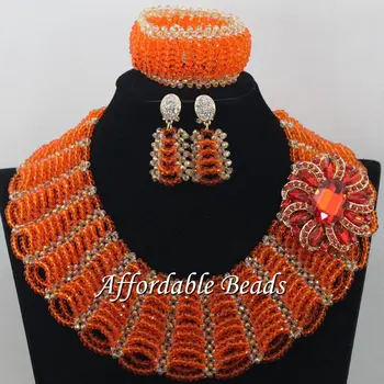 Fashion Gold Jewelry Sets For Women Pretty Beads African Set Rare Style Handmade Free Shipping NCD042
Fashion Gold Jewelry Sets For Women Pretty Beads African Set Rare Style Handmade Free Shipping NCD042
