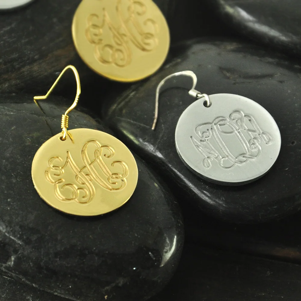 Custom Alloy Earrings initials Pendant Earrings special gift for your love unique gift
Custom Alloy Earrings initials Pendant Earrings special gift for your love unique gift