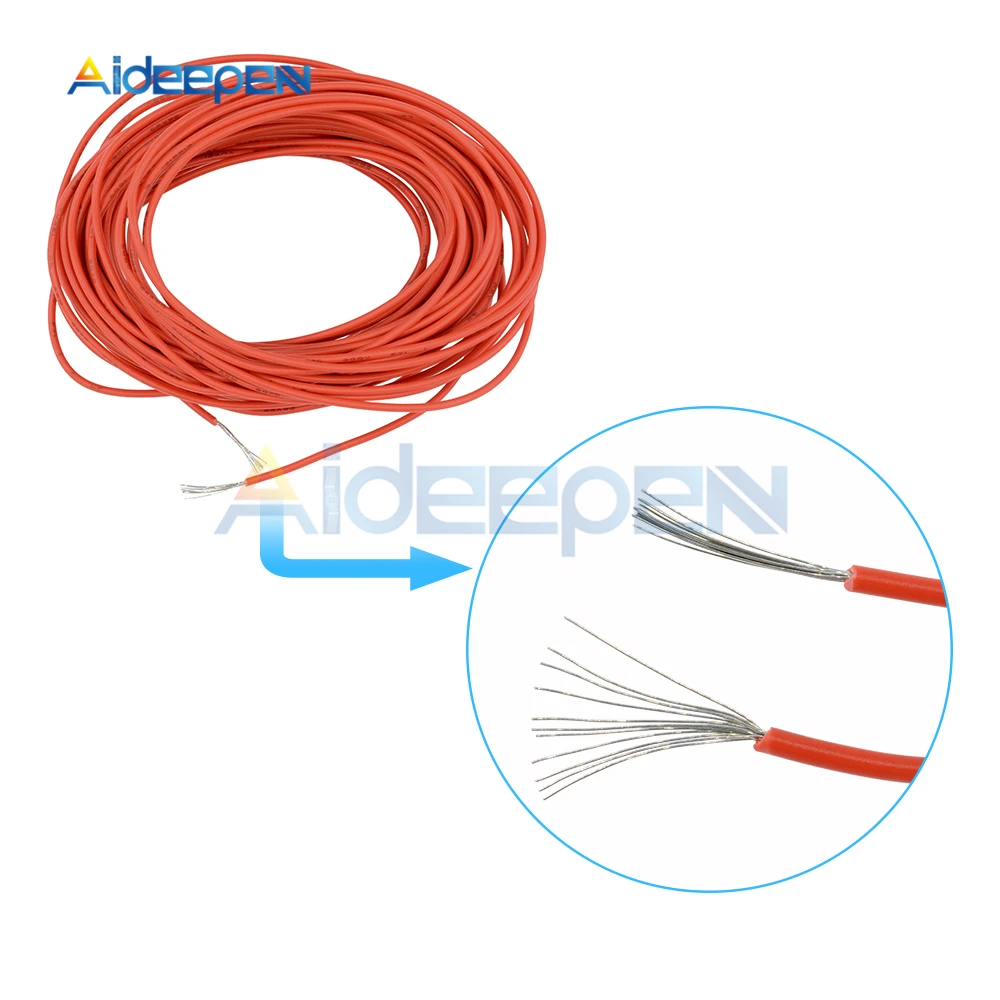 10 Meters UL-1007 Wire 24AWG PVC Insulated Wire Electrical Cable Hook-up Wire 300V Cord Red
10 Meters UL-1007 Wire 24AWG PVC Insulated Wire Electrical Cable Hook-up Wire 300V Cord Red