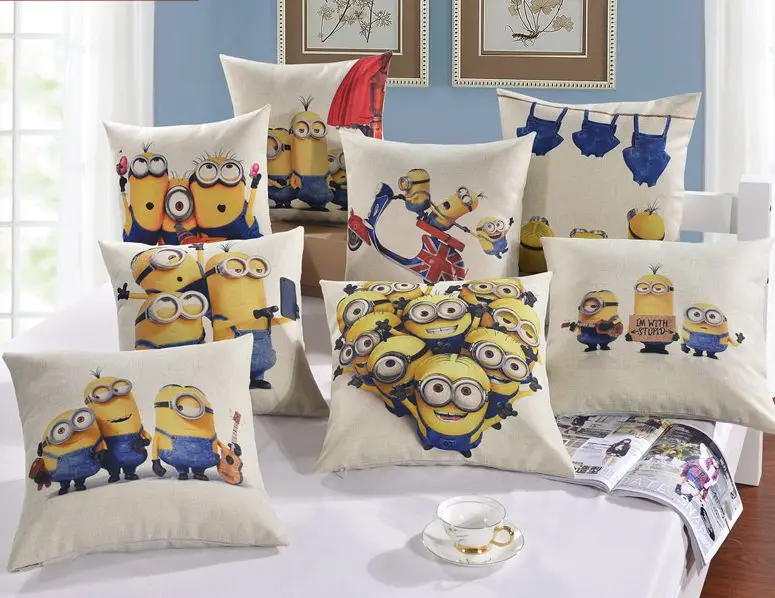 Home Decorative Pillow Cover 45*45cm More Despicable More Minions Pillow Case Captain America Superman pattern
Home Decorative Pillow Cover 45*45cm More Despicable More Minions Pillow Case Captain America Superman pattern