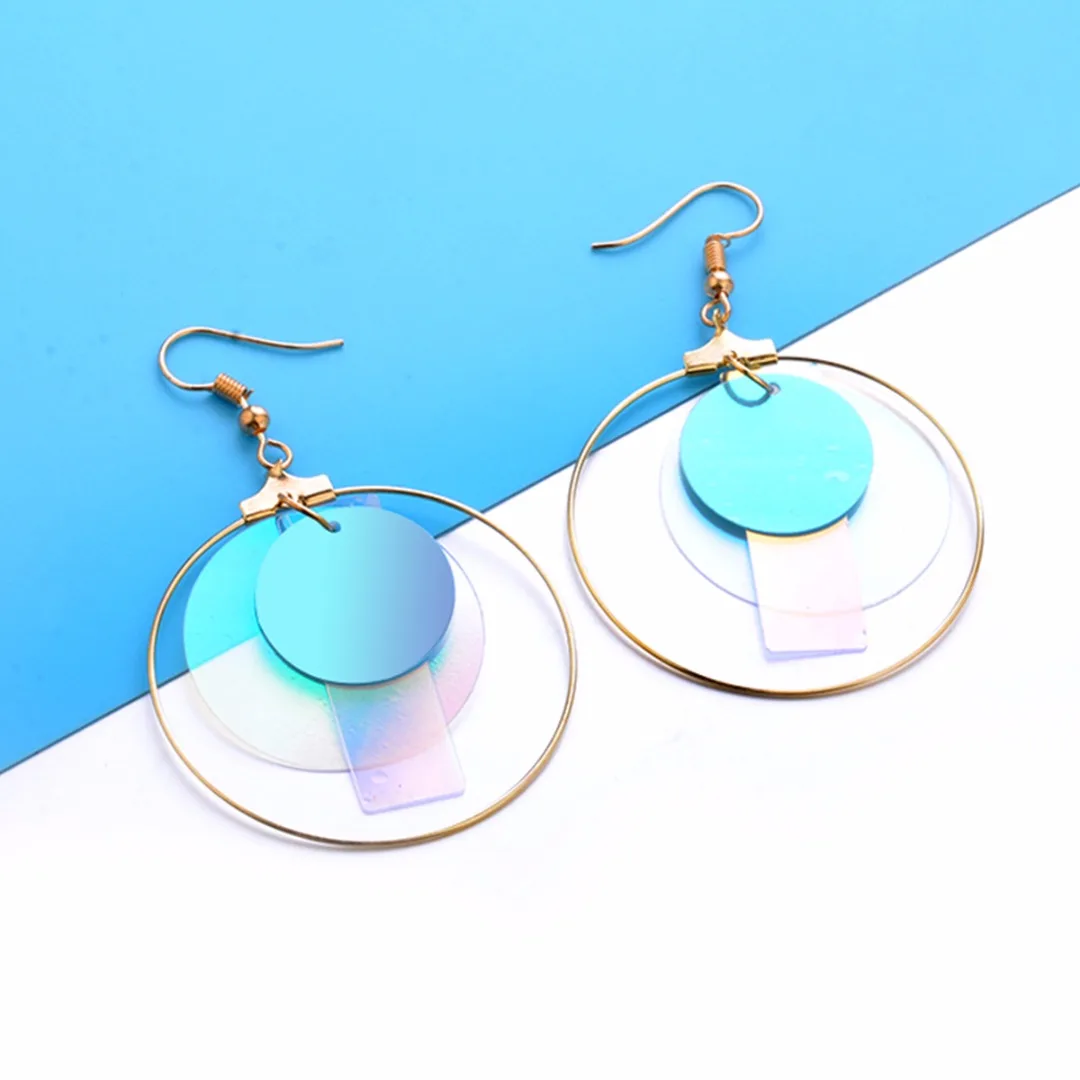 Fashion Women Accessories Earring Jewelry Shellhard Sequin Dangle Earring Bohemian Round Geometric oorbellen modische ohrringe
Fashion Women Accessories Earring Jewelry Shellhard Sequin Dangle Earring Bohemian Round Geometric oorbellen modische ohrringe
