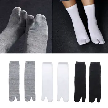 1 Pair Unisex Two Toe Socks Japanese Kimono Flip Flop Sandal Split Two Toe Tabi Ninja Geta Solid Soft Cotton Socks High Quality 
1 Pair Unisex Two Toe Socks Japanese Kimono Flip Flop Sandal Split Two Toe Tabi Ninja Geta Solid Soft Cotton Socks High Quality