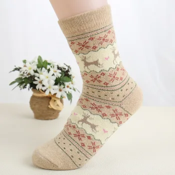 Warm Winter Animal Pattern Socks Rabit Hair Wool Cotton Media Thick Sock Breathable Deodorant Compression Calcetines Mujer 5/lot
Warm Winter Animal Pattern Socks Rabit Hair Wool Cotton Media Thick Sock Breathable Deodorant Compression Calcetines Mujer 5/lot