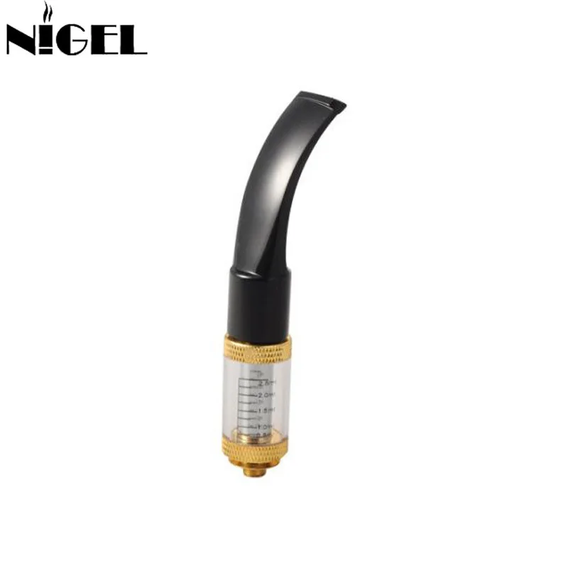 Nigel E PIPE 618 Atomizer Sax Shaped 2.5ml 2.0ohm Button Heating Coil Detachable T1 Atomizer for Electronic Cigarette
Nigel E PIPE 618 Atomizer Sax Shaped 2.5ml 2.0ohm Button Heating Coil Detachable T1 Atomizer for Electronic Cigarette