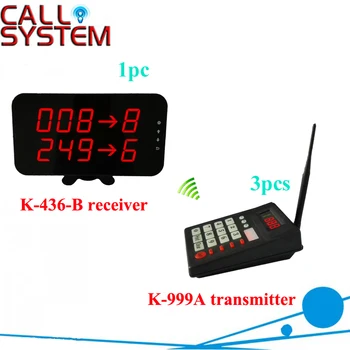 3 keypad and 1 display Coffee shop Restaurant Bar customer calling paging system queue management system
3 keypad and 1 display Coffee shop Restaurant Bar customer calling paging system queue management system