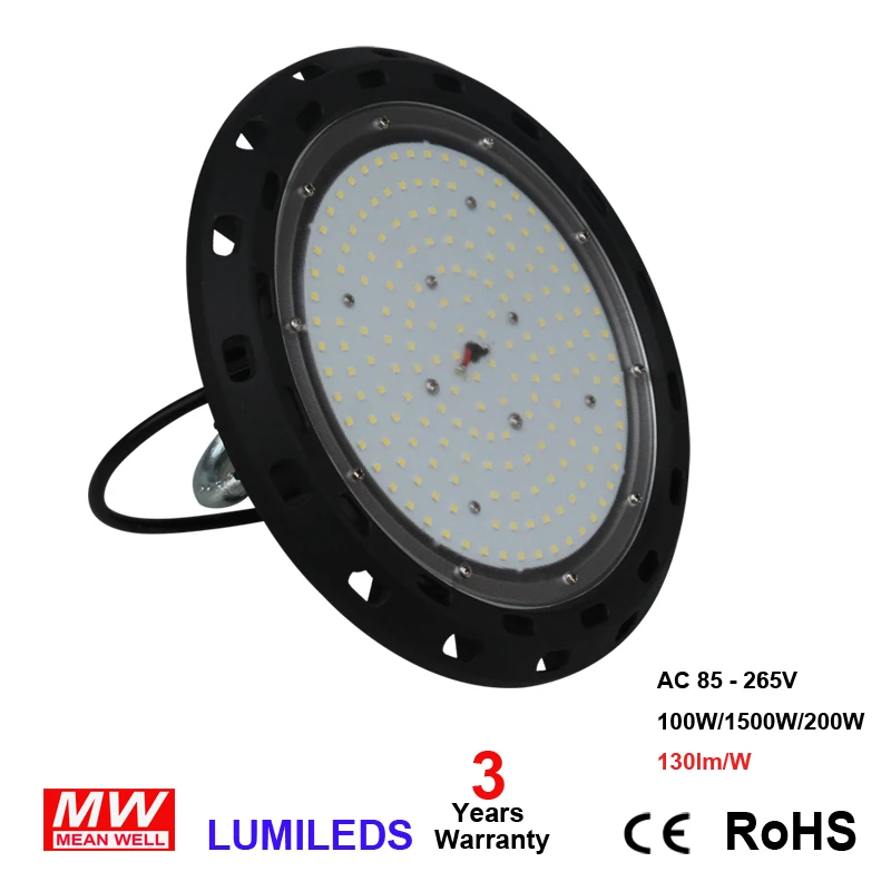 LED High Bay Light 150W, Replacing 600W HID/HPS, 19500 Lumens 5500K LED UFO High Bay Warehouse Lighting
LED High Bay Light 150W, Replacing 600W HID/HPS, 19500 Lumens 5500K LED UFO High Bay Warehouse Lighting
