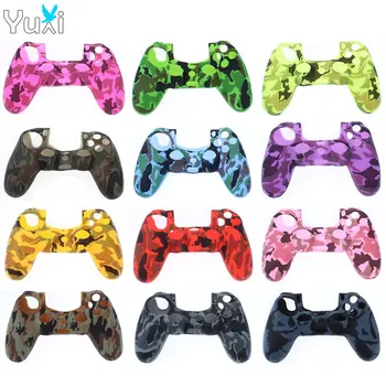YuXi Soft Silicone Rubber Case Cover For Play Station Dualshock 4 PS4 DS4 Pro Slim Controller Skin + Joystick Stick Grips Caps
YuXi Soft Silicone Rubber Case Cover For Play Station Dualshock 4 PS4 DS4 Pro Slim Controller Skin + Joystick Stick Grips Caps