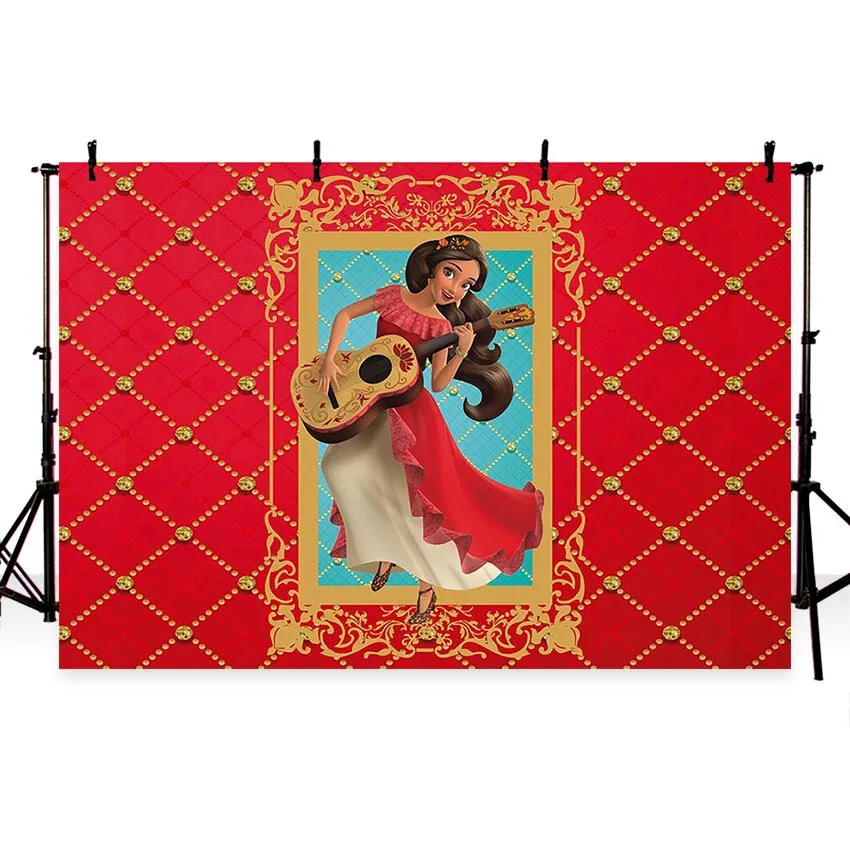 MEHOFOTO Photography Background Cartoon Elena of Avalor Princess Birthday Party Grils Children Photo Studio Backdrop Background
MEHOFOTO Photography Background Cartoon Elena of Avalor Princess Birthday Party Grils Children Photo Studio Backdrop Background