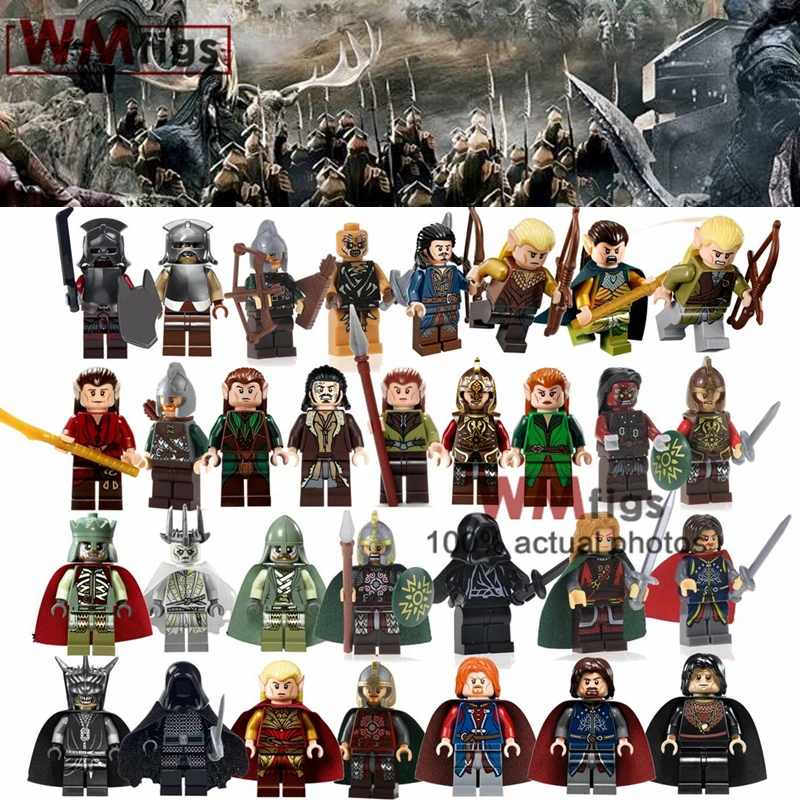 Movie Eomer Archer Army Mordor Orc Wolf Elf Uruk-hai Medieval Castle Knight Soldier Building Blocks Toys Kid Gifts
Movie Eomer Archer Army Mordor Orc Wolf Elf Uruk-hai Medieval Castle Knight Soldier Building Blocks Toys Kid Gifts
