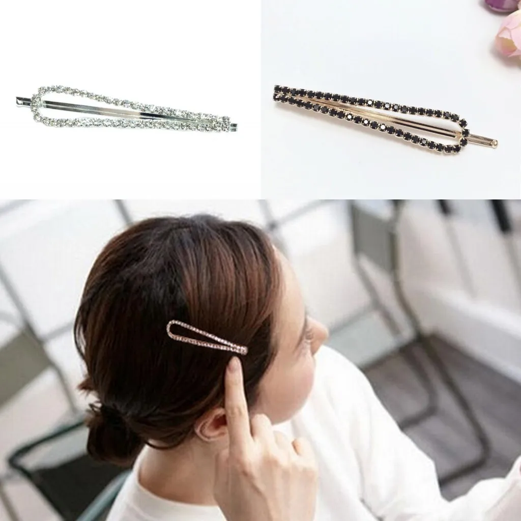 2019 New Fashion Barrettes Rehinstone Black White Barrette Women Girls Hairpins Hair Clips Pins 7Cm
2019 New Fashion Barrettes Rehinstone Black White Barrette Women Girls Hairpins Hair Clips Pins 7Cm