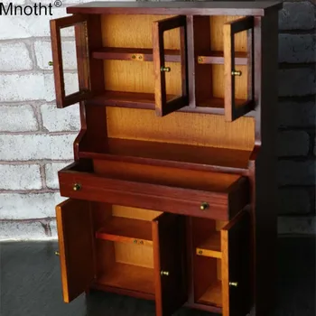 

Mnotht 1/6 Scene Component MCC-005 Wooden Cabinet Retro Bookcase Model Toy for12in Soldier Action Figure Collection m3n