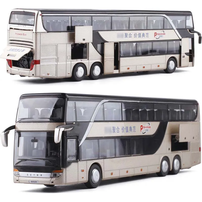 1:32 High quality alloy pull back bus model high simitation Double sightseeing bus flash toy vehicle kids toys
1:32 High quality alloy pull back bus model high simitation Double sightseeing bus flash toy vehicle kids toys
