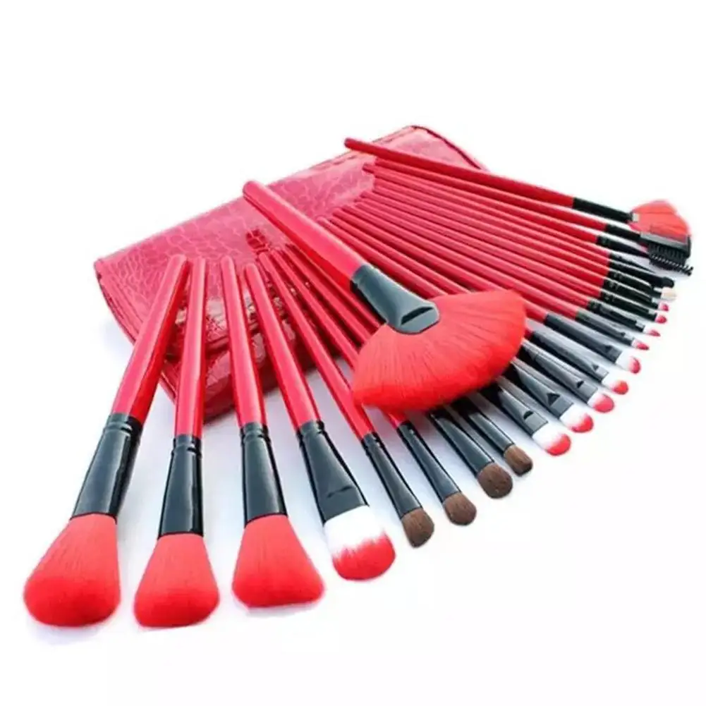 24pcs/set Make up Brushes Set Professional Foundation Blending Blusher Eyeshadow Lips Makeup Brushes Cosmetic Tool Brochas
24pcs/set Make up Brushes Set Professional Foundation Blending Blusher Eyeshadow Lips Makeup Brushes Cosmetic Tool Brochas
