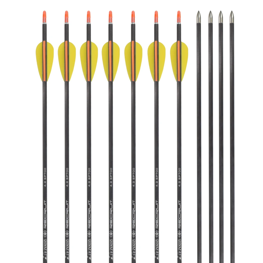 12Pcs 30" Carbon Arrows ID4.2mm 0.165" Fixed Bullet Point for Archery Bow Recurve Bows Shooting Youth Target Practice Free Ship
12Pcs 30" Carbon Arrows ID4.2mm 0.165" Fixed Bullet Point for Archery Bow Recurve Bows Shooting Youth Target Practice Free Ship