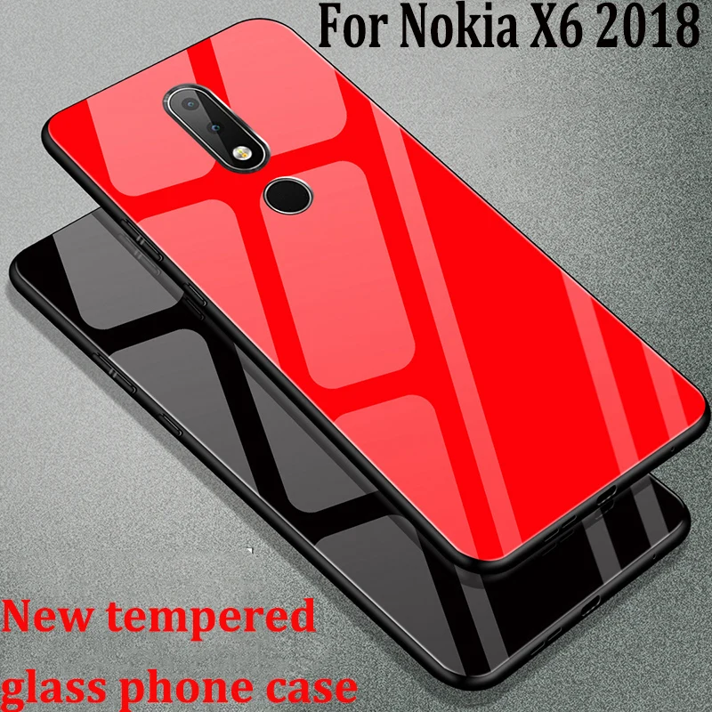 For Nokia X6 2018 case cover 2018 For Nokia X6 X 6 skin cases Tempered Glass back cover For Nokia TA-1099 case NokiaX6 shell
For Nokia X6 2018 case cover 2018 For Nokia X6 X 6 skin cases Tempered Glass back cover For Nokia TA-1099 case NokiaX6 shell