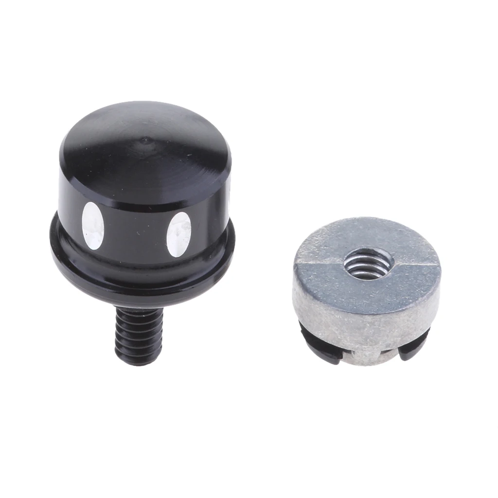 Black Aluminum Seat Mount Bolt Screw Cap Nut For Sportster Widely Used Provide Mounting Point Stronger metal construction Black Aluminum Seat Mount Bolt Screw Cap Nut For Sportster Widely Used Provide Mounting Point Stronger metal construction