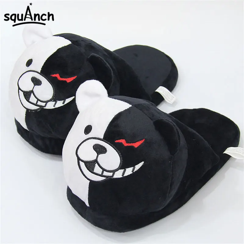 Monokuma Slippers Adult Men Women EUR Size 35-42 One Size Bear Kigurumi Onesie Shoes Girl Boy Cartoon Anime Funny Cool Foot Wear
Monokuma Slippers Adult Men Women EUR Size 35-42 One Size Bear Kigurumi Onesie Shoes Girl Boy Cartoon Anime Funny Cool Foot Wear