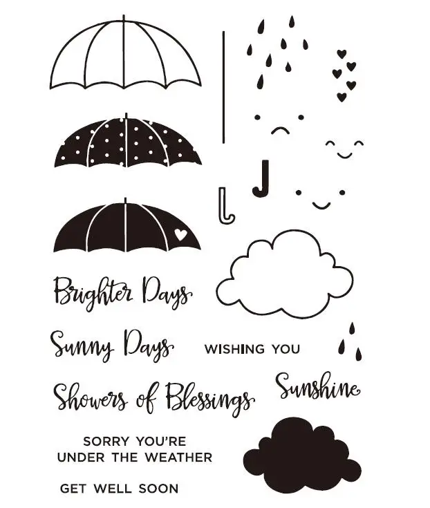 Umbrella of rain Transparent Clear Silicone Stamp Seal DIY Scrapbooking photo Album Decorative Clear Stamp A0601
Umbrella of rain Transparent Clear Silicone Stamp Seal DIY Scrapbooking photo Album Decorative Clear Stamp A0601