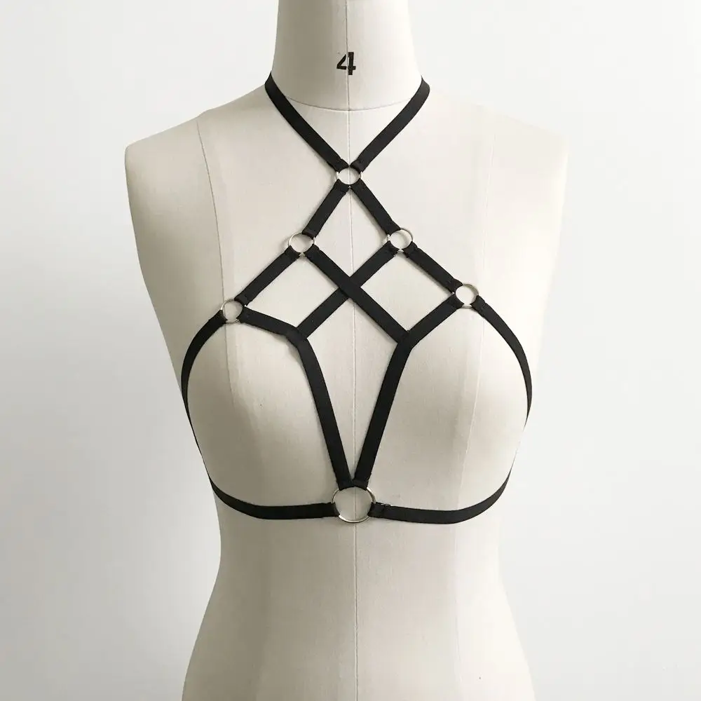 New Arrival 1 Pc Women's Sexy Elastic Bra Cage Hollow Bralette Lady Fashion Bra Crop Top Bustier Vest Tops Black Underwear
New Arrival 1 Pc Women's Sexy Elastic Bra Cage Hollow Bralette Lady Fashion Bra Crop Top Bustier Vest Tops Black Underwear
