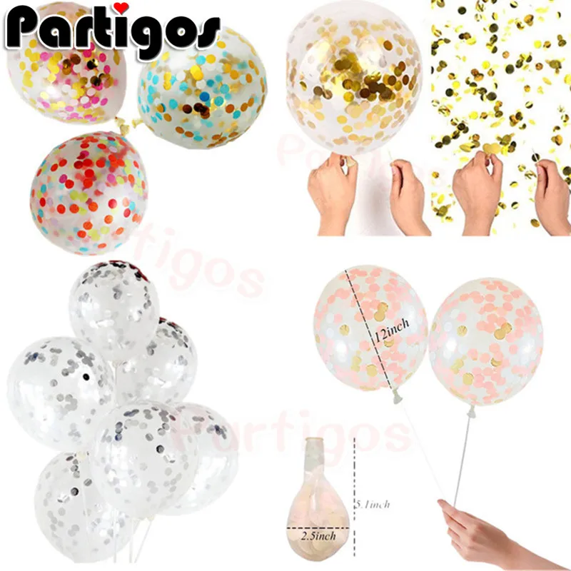 12pcs Clear transaprent 12 inch Latex Balloons Colorful Gold Metal Paper Confetti(10g) Baby Birthday Wedding Party Helium Decor
12pcs Clear transaprent 12 inch Latex Balloons Colorful Gold Metal Paper Confetti(10g) Baby Birthday Wedding Party Helium Decor