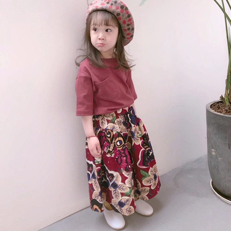 Fashion Little Girls Clothing Girl Clothes Set Five-Point Sleeve T-Shirt Plus Color Wide-Leg Pants Kids Summer Clothes
Fashion Little Girls Clothing Girl Clothes Set Five-Point Sleeve T-Shirt Plus Color Wide-Leg Pants Kids Summer Clothes