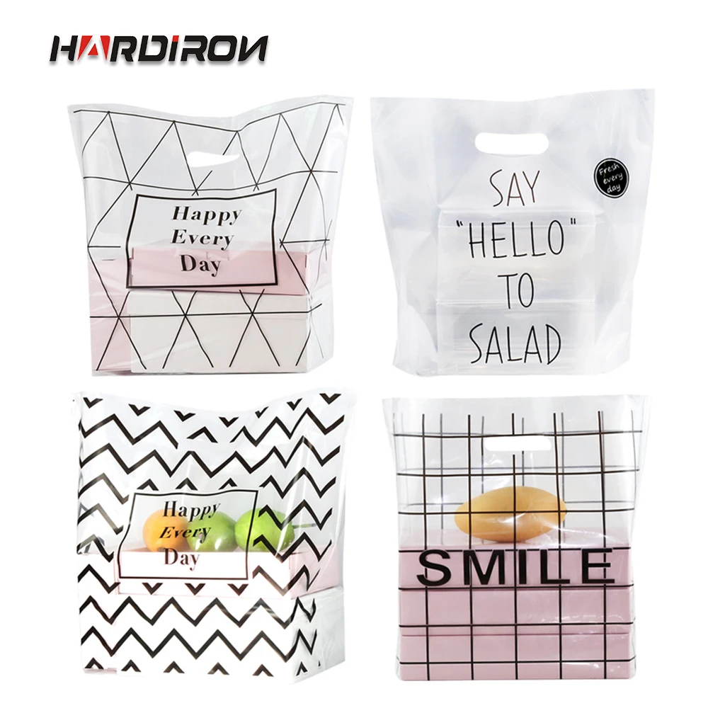 HARDIRON Disposable Thickening High Toughness Packing Bag Baking Salad Bag Cake Dessert Bread Food Plastic Transparent Tote Bag
HARDIRON Disposable Thickening High Toughness Packing Bag Baking Salad Bag Cake Dessert Bread Food Plastic Transparent Tote Bag