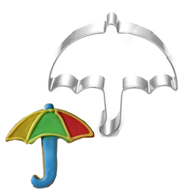 New Arrival 1pcs Cake Mold Stainless Steel Fondant Cake Decoration Mold umbrella Cookie Biscuit Molds
New Arrival 1pcs Cake Mold Stainless Steel Fondant Cake Decoration Mold umbrella Cookie Biscuit Molds