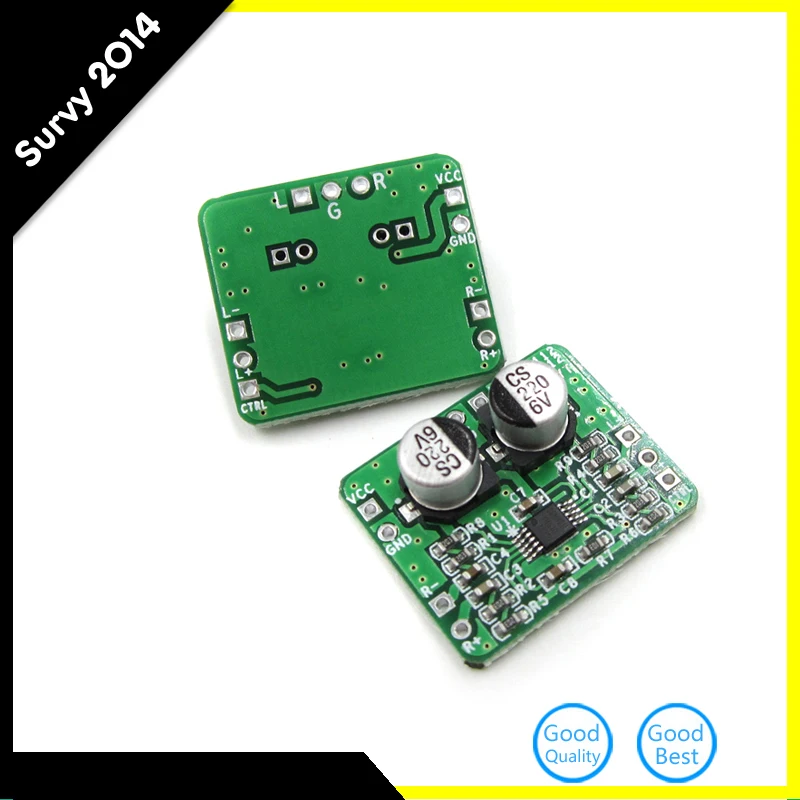 150mW Headphone Amplifier HIFI Board Differential-Balanced TPA6112&SGM4812 Input 3.3-5V Amplifier Module
150mW Headphone Amplifier HIFI Board Differential-Balanced TPA6112&SGM4812 Input 3.3-5V Amplifier Module