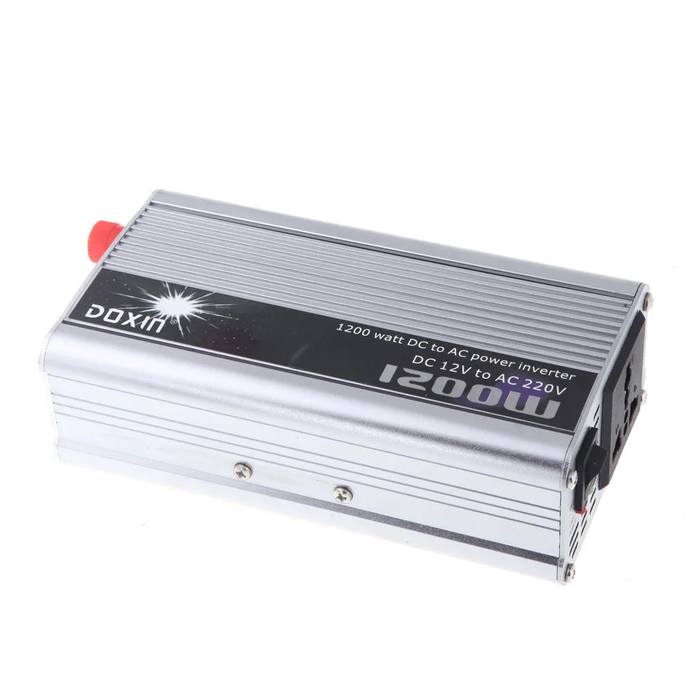 DC to AC DC power inverter 1200w 12V to AC 220V Car Power Inverter Charger Converter
DC to AC DC power inverter 1200w 12V to AC 220V Car Power Inverter Charger Converter