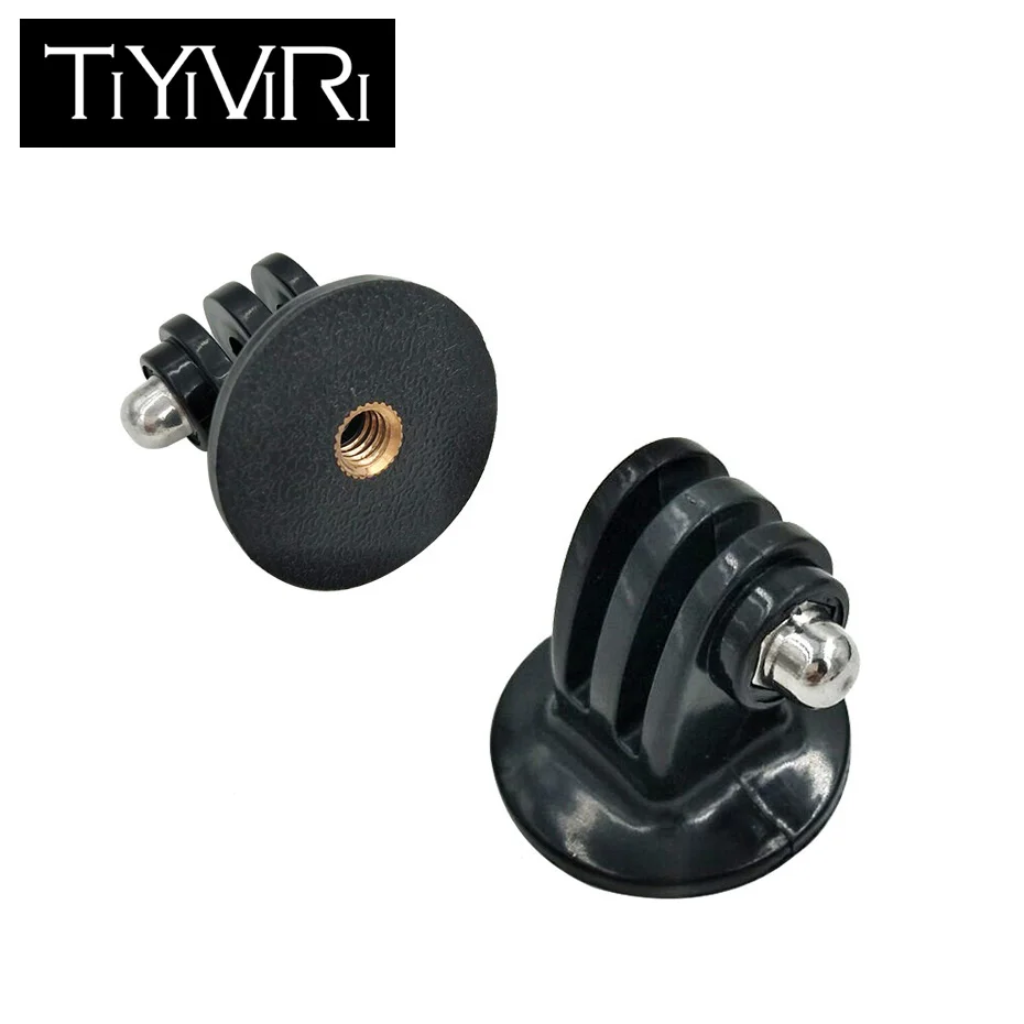 TiYiViRi Accessories Tripod Mount Stand Adapter and Screw for Gopro Hero 6 5 for Xiaomi yi 4K SJCAM SJ5000 SJ4000 Action Camera
TiYiViRi Accessories Tripod Mount Stand Adapter and Screw for Gopro Hero 6 5 for Xiaomi yi 4K SJCAM SJ5000 SJ4000 Action Camera
