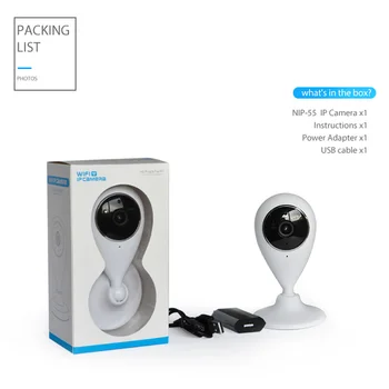 Smart Home IP Camera 720P WIFI Wireless 64G SD Card for Alexa Echo Show Google Home UY8
Smart Home IP Camera 720P WIFI Wireless 64G SD Card for Alexa Echo Show Google Home UY8