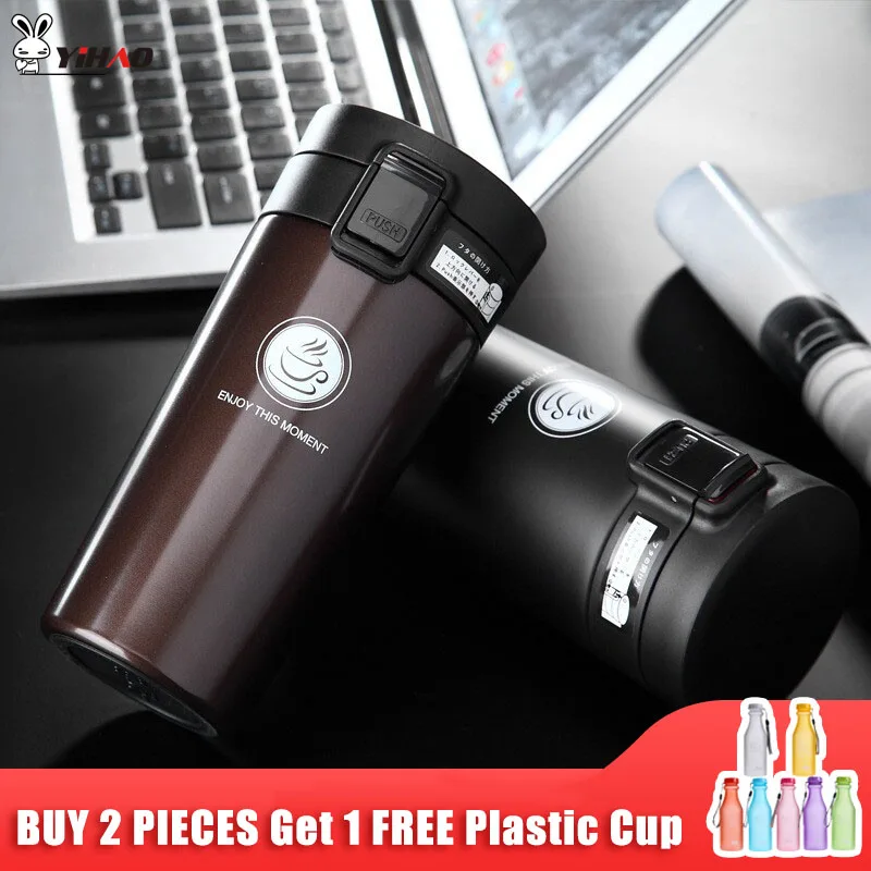 Hot Quality Double Wall Stainless Steel Vacuum Flasks 360ml 380ml Car Thermo Cup Coffee Tea Travel Mug Thermol Bottle Thermocup
Hot Quality Double Wall Stainless Steel Vacuum Flasks 360ml 380ml Car Thermo Cup Coffee Tea Travel Mug Thermol Bottle Thermocup