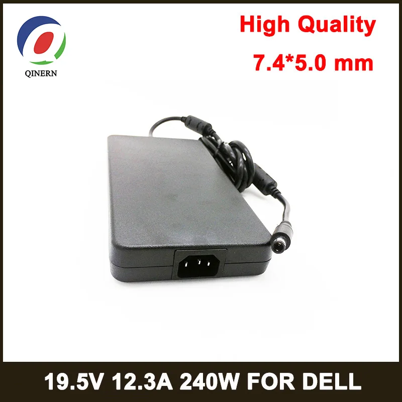 240 Вт блок питания для ноутбука 19 5 в 12.3A 7 4*5 0 мм 8PIN адаптер Dell alienware M6700 M4700 M6400 M6500 M6600