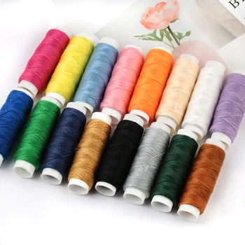 50M/roll Multi-color hand-stitched denim thick thread Sewing needle diy sewing matching polyester small roll
50M/roll Multi-color hand-stitched denim thick thread Sewing needle diy sewing matching polyester small roll