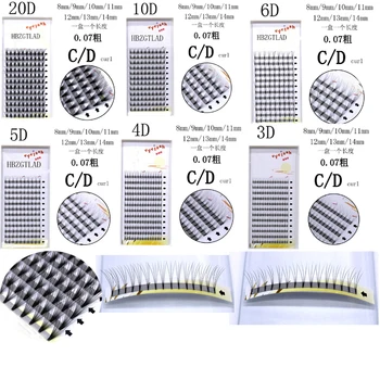 high quality Russian Volume Eyelash 3D-20D Eyelash Extensions 0.07 mm Thickness C D curl Mink Strip Eyelashes Individual Lashes
high quality Russian Volume Eyelash 3D-20D Eyelash Extensions 0.07 mm Thickness C D curl Mink Strip Eyelashes Individual Lashes
