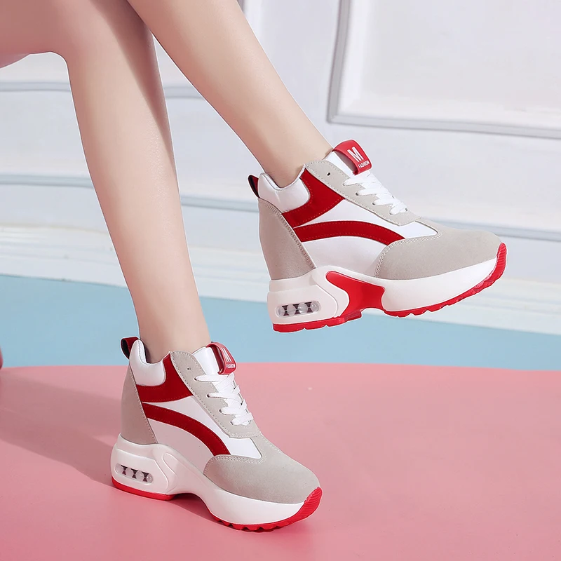 Ladies Wedge Shoes Women Height Increasing 3 Cm Chunky Shoes Woman Spring Thick Sole Platform Sneakers Tenis Feminino
Ladies Wedge Shoes Women Height Increasing 3 Cm Chunky Shoes Woman Spring Thick Sole Platform Sneakers Tenis Feminino