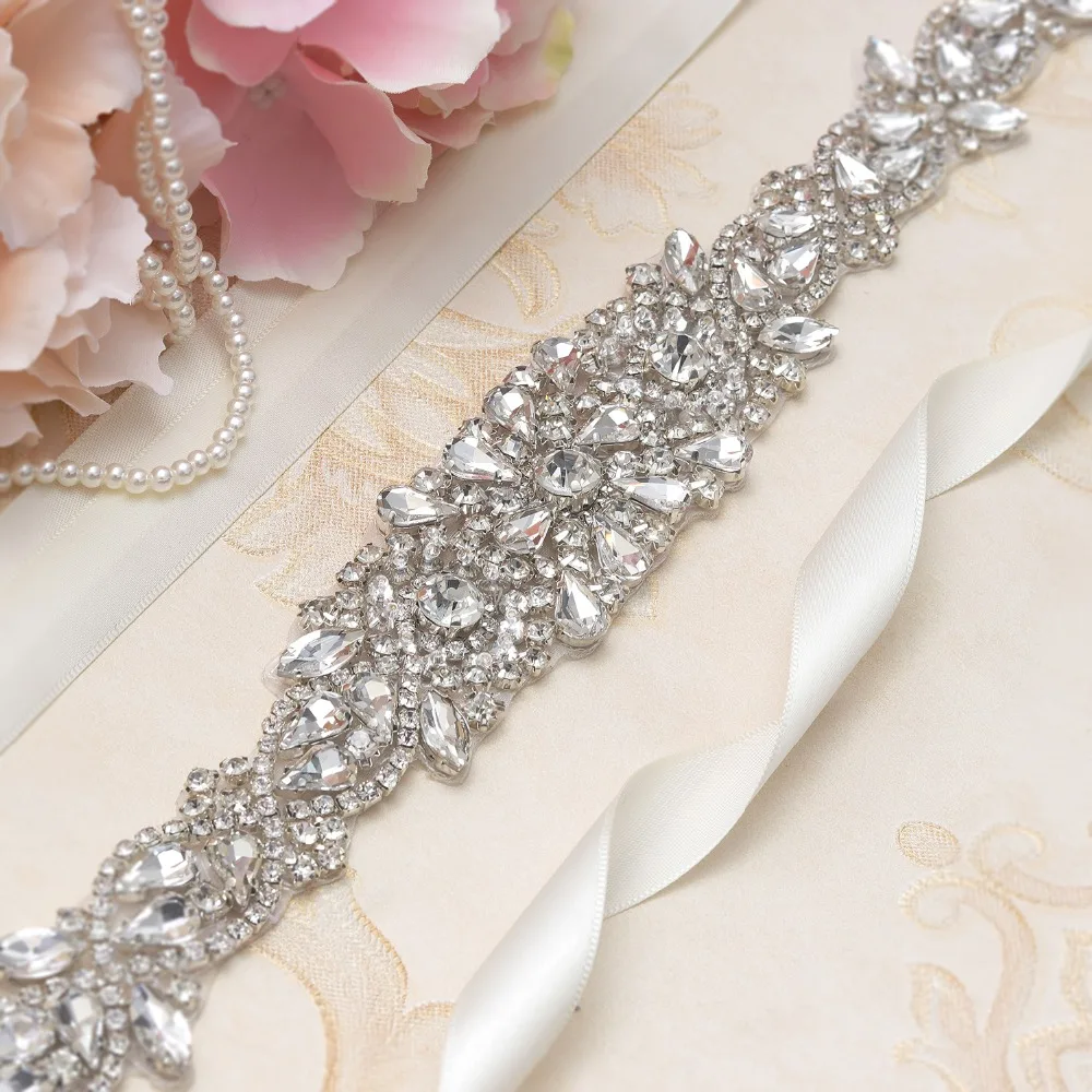 yanstar Rhinestones Wedding Belt Silver Crystal Bridal Sash Diamond Bridal Dress Belt For Wedding Decoration De Mariage XY867
yanstar Rhinestones Wedding Belt Silver Crystal Bridal Sash Diamond Bridal Dress Belt For Wedding Decoration De Mariage XY867