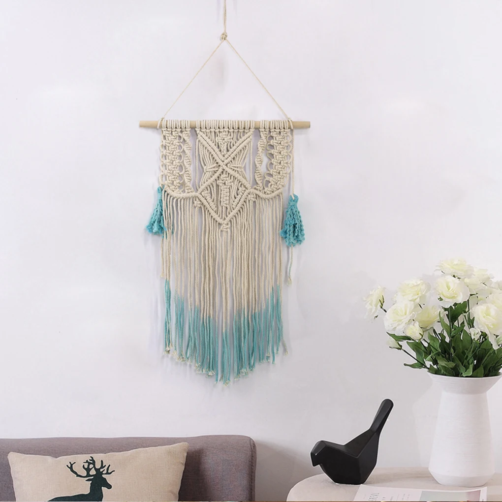 Tapestry Macrame Wall Hanging Tapestry Hand Woven Pendant Decoration House Ceremony Living Room Home Decor
Tapestry Macrame Wall Hanging Tapestry Hand Woven Pendant Decoration House Ceremony Living Room Home Decor