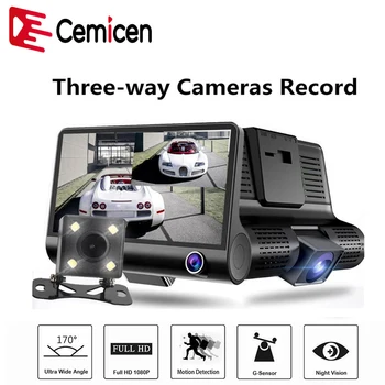 Cemicen FHD 1080P 4.0 Inch Car DVR Dash Camera IPS Screen Car Camera Dash Cam Video Recorder Night Vision G-sensor Registrator
Cemicen FHD 1080P 4.0 Inch Car DVR Dash Camera IPS Screen Car Camera Dash Cam Video Recorder Night Vision G-sensor Registrator