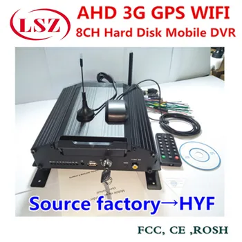 LSZ 8-channel car DVR 3G GPS WiFi mdvr remote positioning support bus semi-trailer
LSZ 8-channel car DVR 3G GPS WiFi mdvr remote positioning support bus semi-trailer