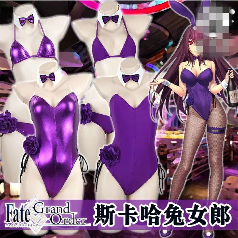 FGO Scathach Cosplay Fate/Grand Order Scathach Cosplay costume Scathach swimsuit jumpsuit bunny girl cosplay summer swimwear bik
FGO Scathach Cosplay Fate/Grand Order Scathach Cosplay costume Scathach swimsuit jumpsuit bunny girl cosplay summer swimwear bik