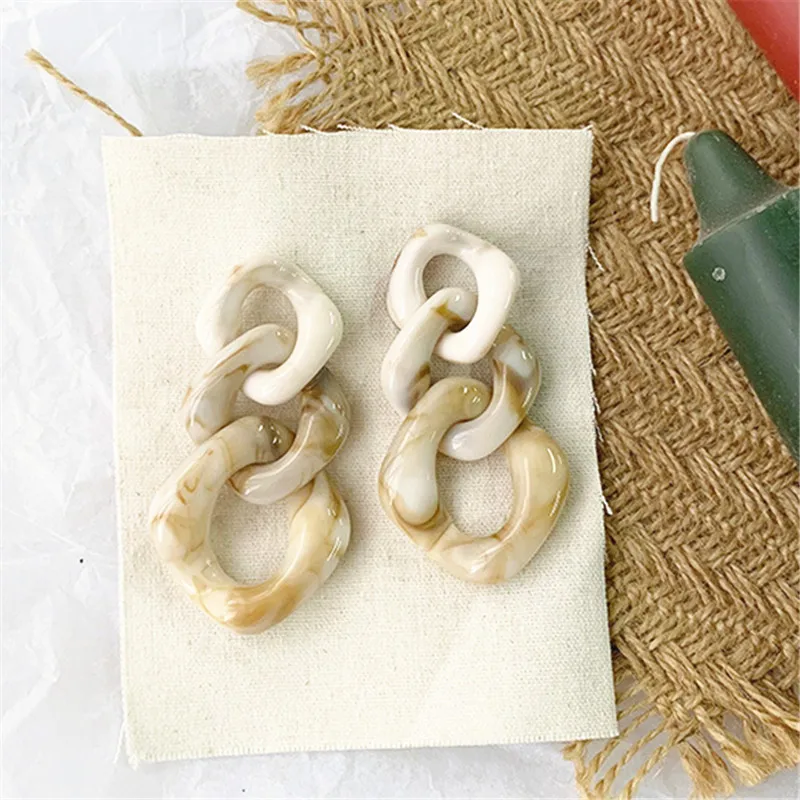 2018 8 Chain Shape Fashion Acrylic Acetate Acetic Acid Earrings for Women Best Healthy Material Jewelry Elegant Hipster Earrings
2018 8 Chain Shape Fashion Acrylic Acetate Acetic Acid Earrings for Women Best Healthy Material Jewelry Elegant Hipster Earrings