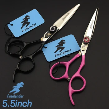 5.5in. Freelander Two colour Profissional Hairdressing Scissors Hair Cutting Scissors Set Barber Shears High Quality Salon
5.5in. Freelander Two colour Profissional Hairdressing Scissors Hair Cutting Scissors Set Barber Shears High Quality Salon