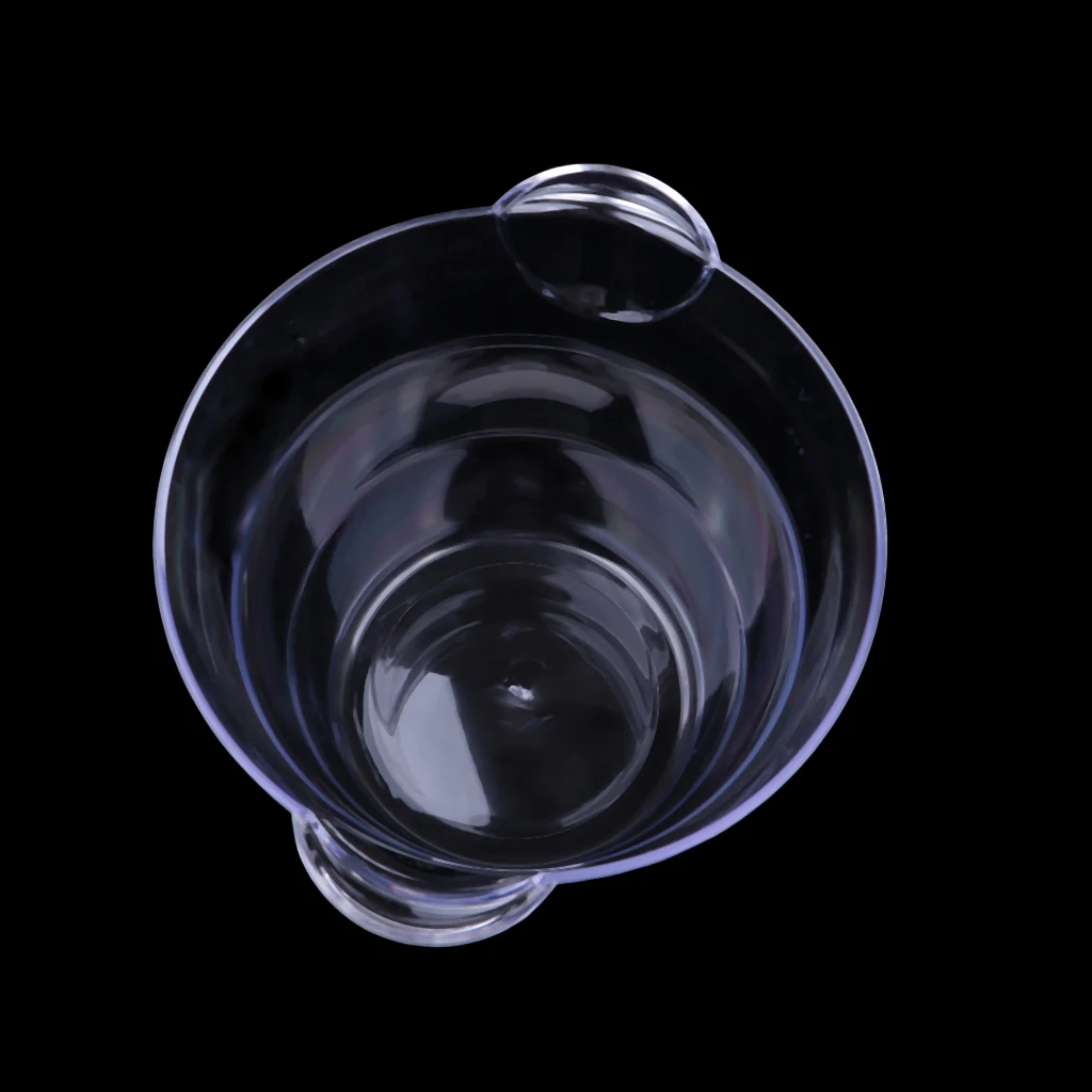 Transparent Plastic Champagne Wine Bottle Cooler Ice Bucket Chiller Bowl For Party Bar Home Use Picnic Camping Beach Club