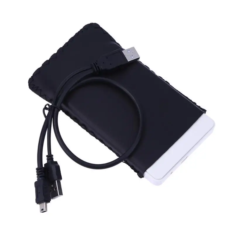 Portable 2.5inch IDE Hard Disk Drive Enclosure USB 2.0 External HDD Case Box White USB Hard Disk Drives HDD Case With USB Cable
Portable 2.5inch IDE Hard Disk Drive Enclosure USB 2.0 External HDD Case Box White USB Hard Disk Drives HDD Case With USB Cable
