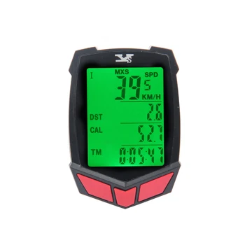 Bike Computer Wireless/wired LCD Display Speedometer Odometer Glow, Waterproof Cycling Computer Bike Stopwatch Bicycle Computer
Bike Computer Wireless/wired LCD Display Speedometer Odometer Glow, Waterproof Cycling Computer Bike Stopwatch Bicycle Computer