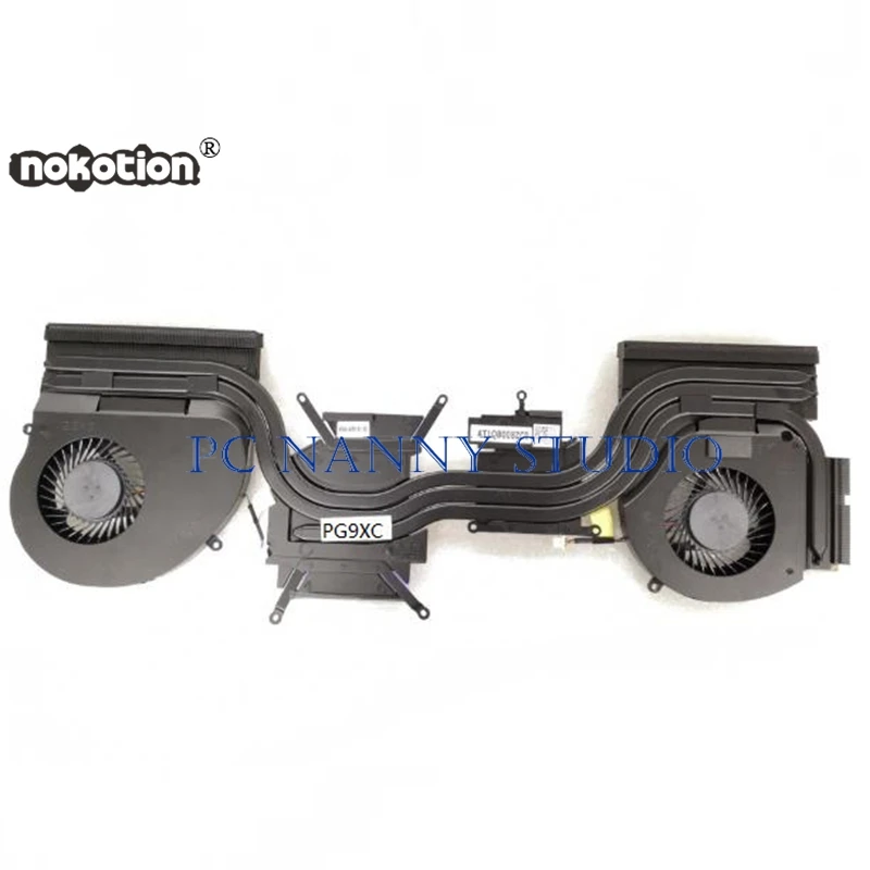 NOKOTION GENUINE for DELL ALIENWARE 17 R4 CPU GPU FAN HEATSINK ASSEMBLY PG9XC 0PG9XC Tested FAST SHIPPING
NOKOTION GENUINE for DELL ALIENWARE 17 R4 CPU GPU FAN HEATSINK ASSEMBLY PG9XC 0PG9XC Tested FAST SHIPPING